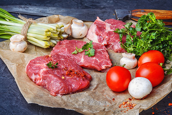 عکس آشپزی با گوشت