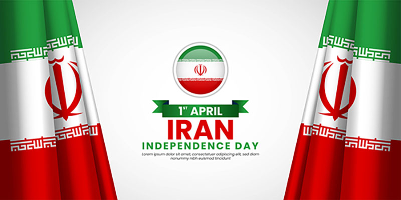 طرح وکتور باکیفیت از پرچم ایران