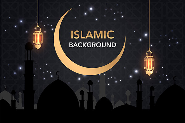 وکتور ماه رمضان