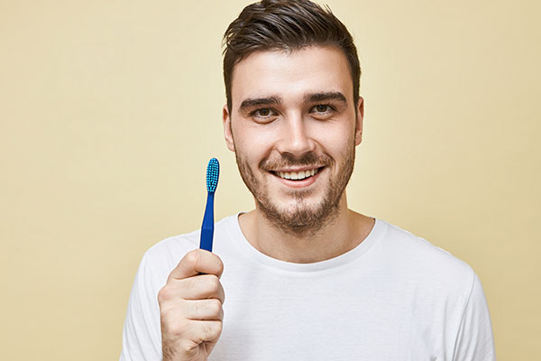 عکس مسواک زدن