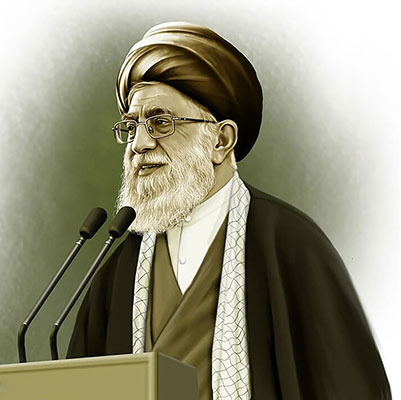 عکس رهبر جمهوری اسلامی ایران