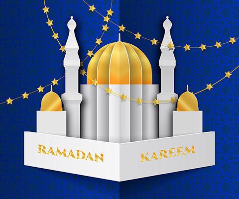 وکتور ماه رمضان