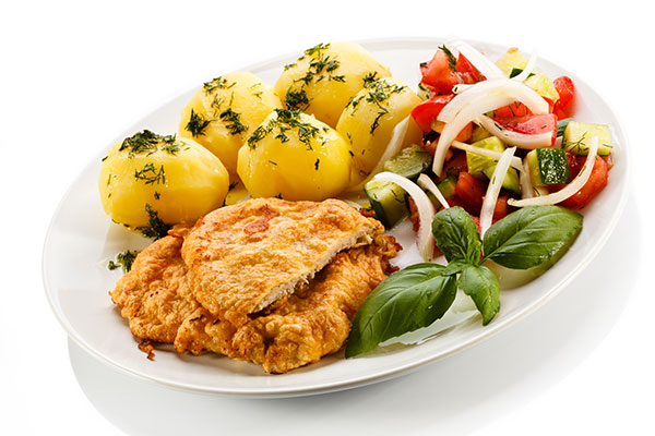 عکس تبلیغاتی غذا مرغ سوخاری