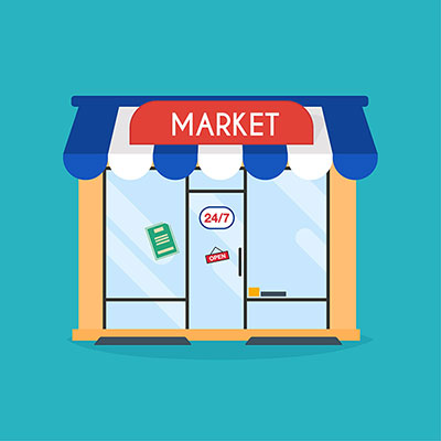وکتور سوپر مارکت