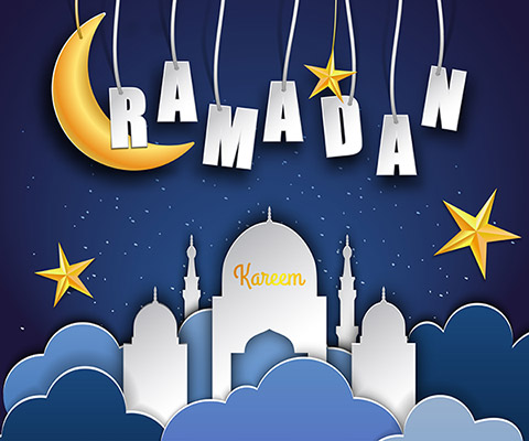 وکتور ماه رمضان