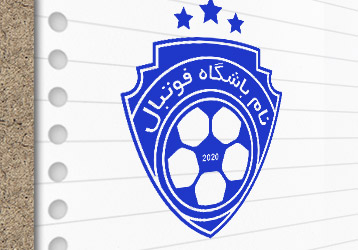 طرح لایه باز مهر باشگاه فوتبال