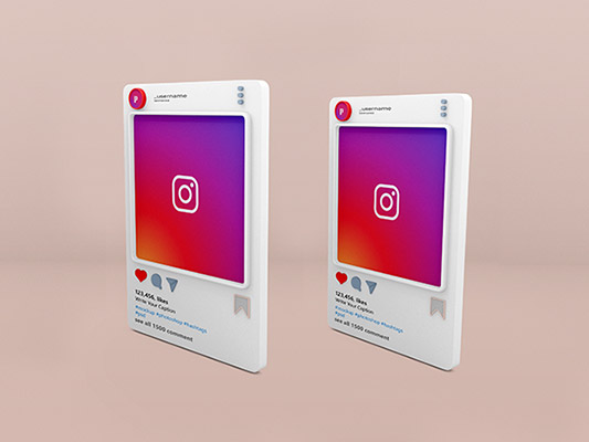 موکاپ اینستاگرام