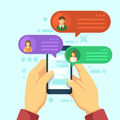 وکتور شبکات اجتماعی
