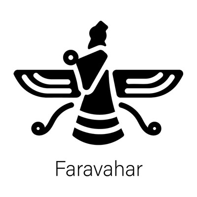 وکتور نماد باستانی هخامنشی