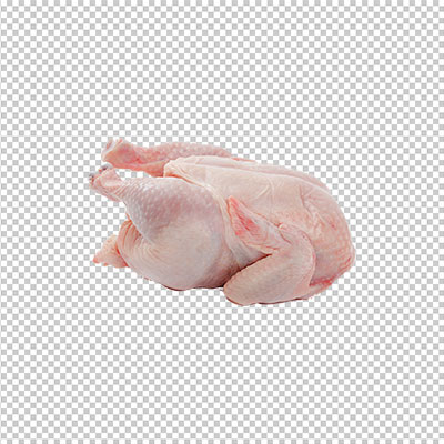 عکس برش خورده مرغ گرم