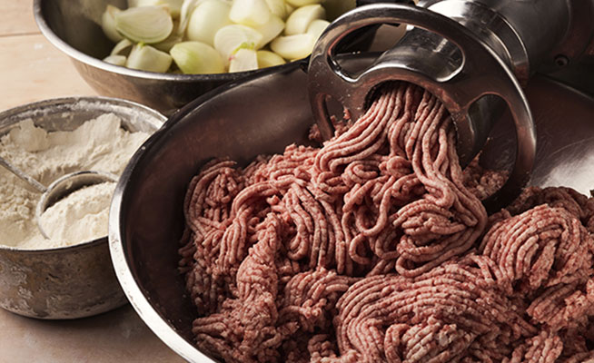 عکس گوشت چرخ شده