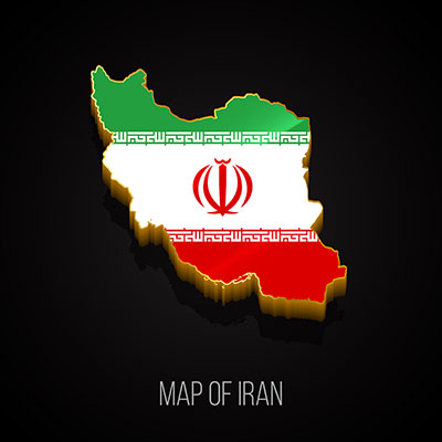 وکتور نقشه کشور ایران