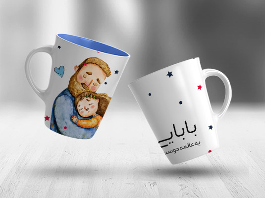 طرح لایه باز ماگ روز پدر