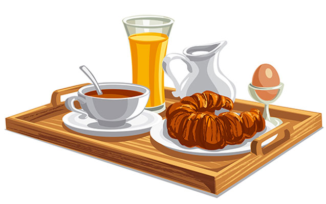 وکتور صبحانه