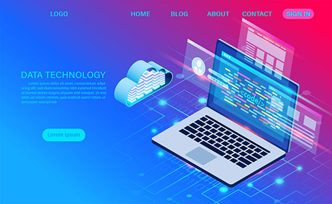 وکتور کاراکتر اینترنت