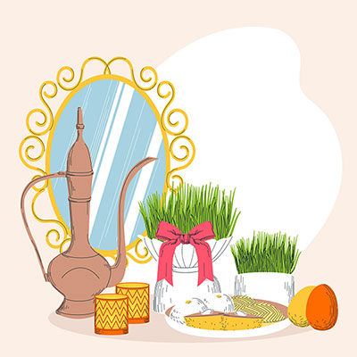 وکتور هفت سین عید