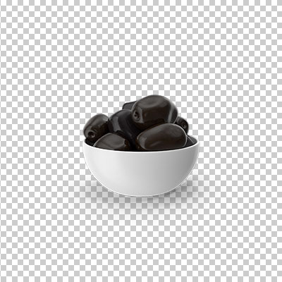 عکس برش خورده سه بعدی خرما