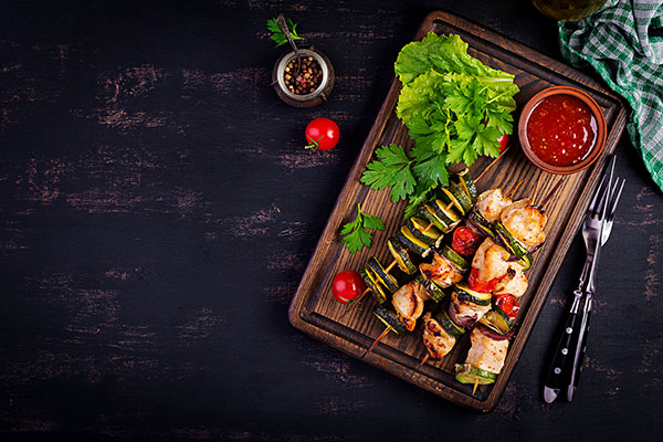 عکس تبلیغاتی کباب مرغ