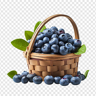 عکس باکیفیت و برش خورده میوه بلوبری