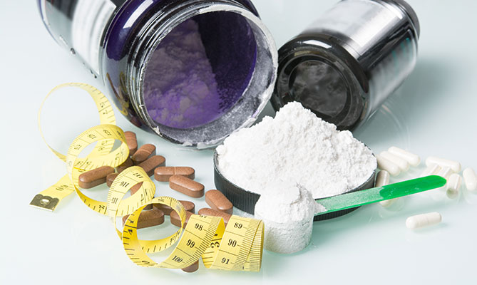عکس تبلیغاتی ورزش و مکمل بدنسازی