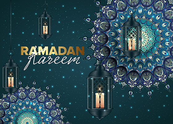 وکتور ماه رمضان