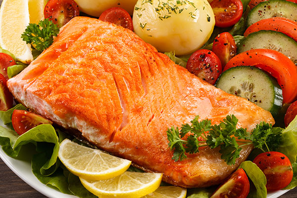 عکس تبلیغاتی غذا خوراک ماهی