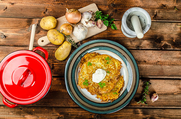 عکس تبلیغاتی غذا کوکو سیب زمینی