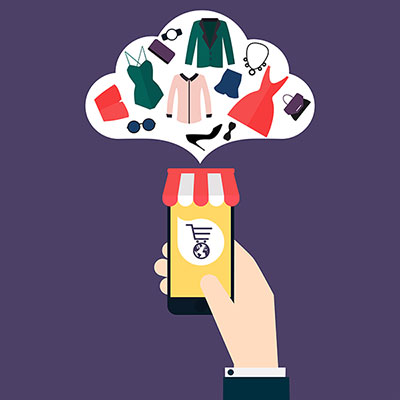 وکتور فروش اینترنتی پوشاک