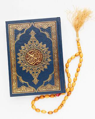 عکس قرآن و تسبیح