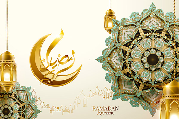 وکتور ماه رمضان