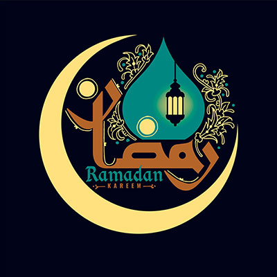 وکتور ماه مبارک رمضان