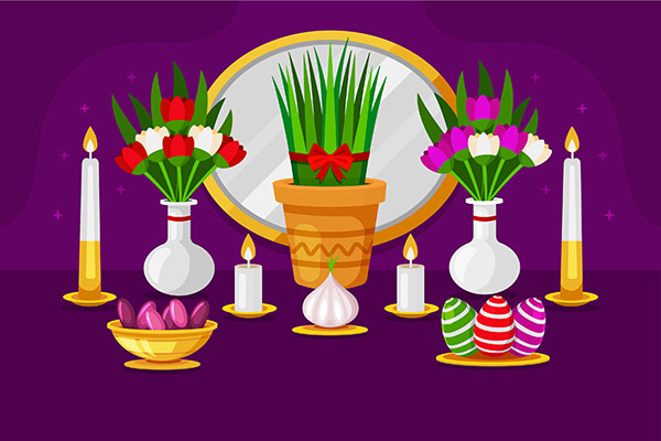 وکتور هفت سین نوروز