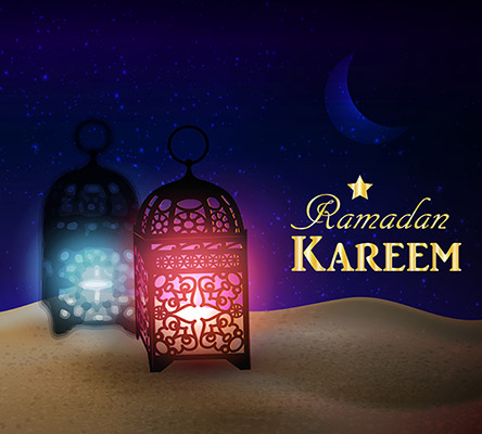 وکتور ماه رمضان