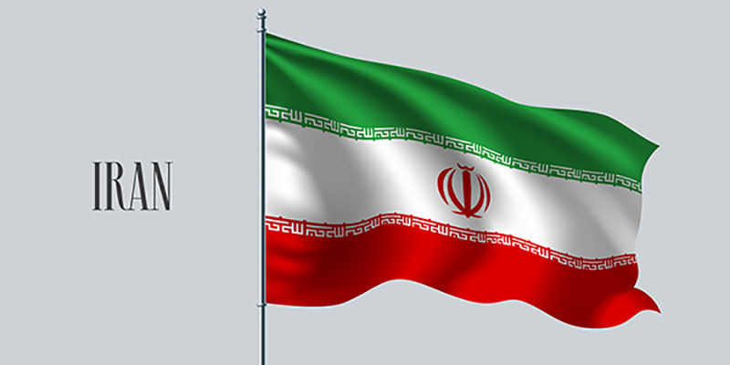 وکتور پرچم ایران اسلامی