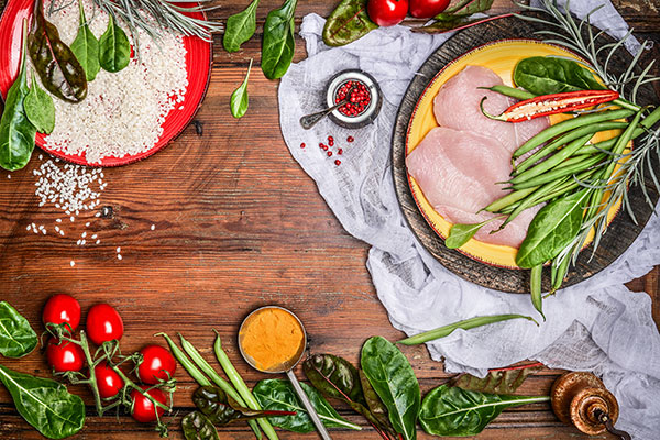 عکس تبلیغاتی ورزش و رژیم غذایی