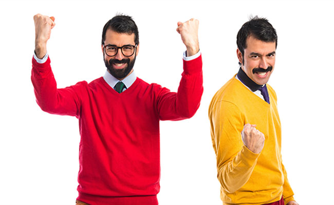 عکس مرد های خوشحال
