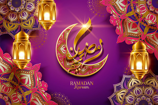 وکتور ماه رمضان