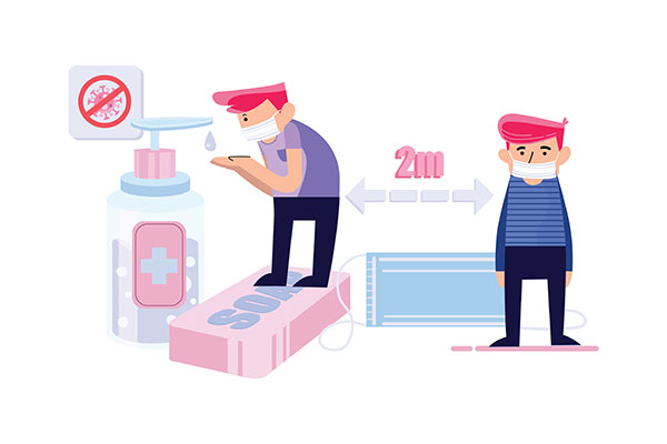 وکتور رعایت نظافت