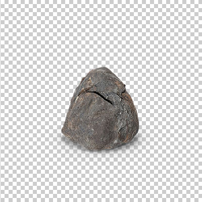 عکس برش خورده سه بعدی صخره سنگین
