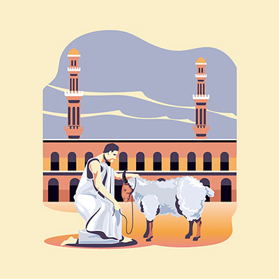 وکتور حج و عید قربان