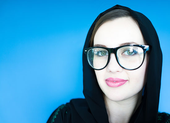 عکس تبلیغاتی حجاب بانو
