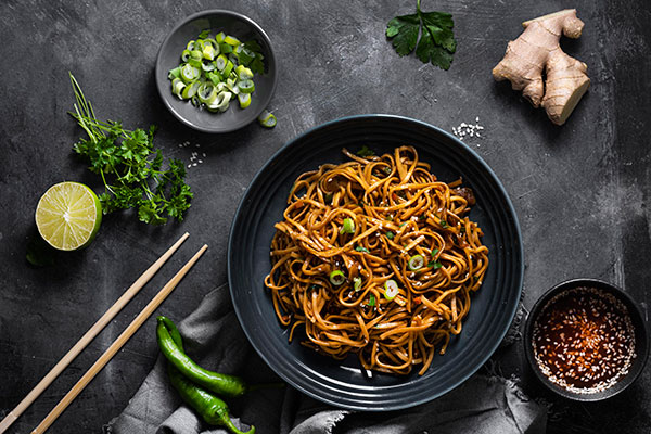 عکس غذای ماکارونی