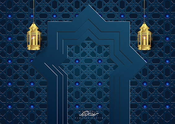 وکتور ماه رمضان