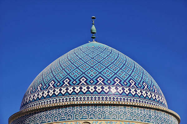 عکس گمبد شهر باستانی یزد