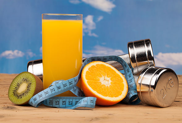 عکس تبلیغاتی ورزش وزنه فلزی سبک