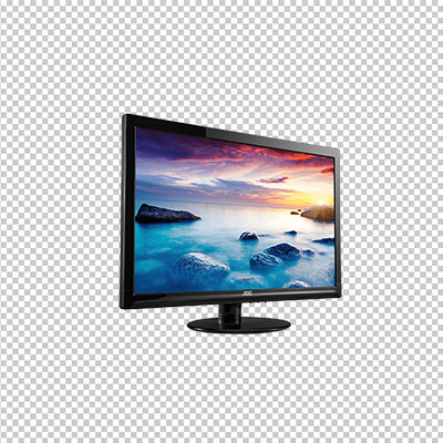 عکس برش خورده مانیتور