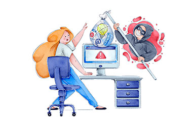 وکتور هک شدن اطلاعات