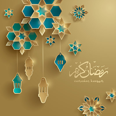 وکتور ماه رمضان