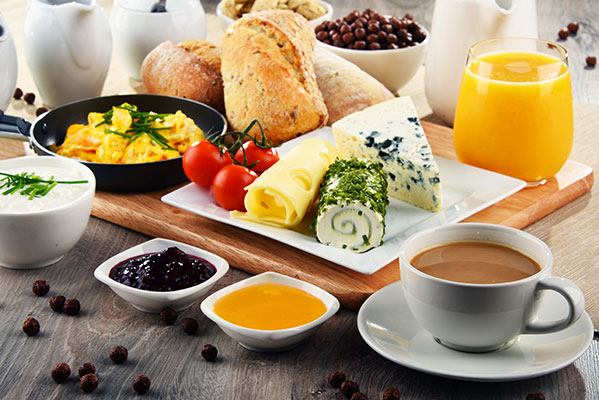 عکس تبلیغاتی غذا صبحانه