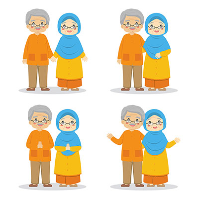 وکتور پیرمرد و پیرزن